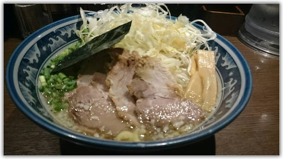 麵屋黒船_チャーシュー塩麺