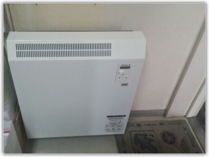 蓄熱暖房器導入事例5